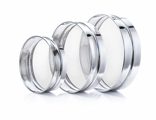 Metal Sifter/Sieve, Set of 3  (7″, 8″, 10″)